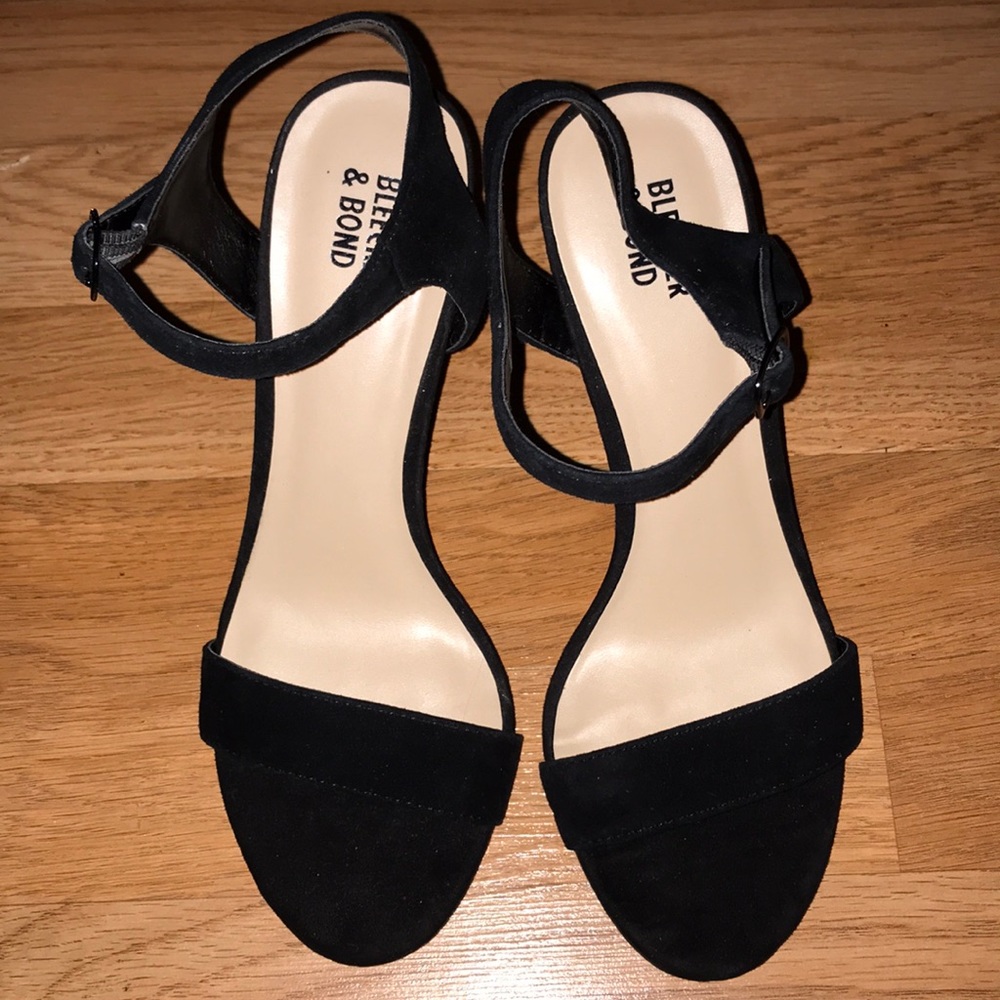 Bleecker & Bond suede heels